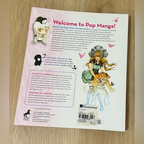 Pop Manga How to Draw the Coolest, Cutest Characters & More by Camilla d'Errico - Picture 3 of 16